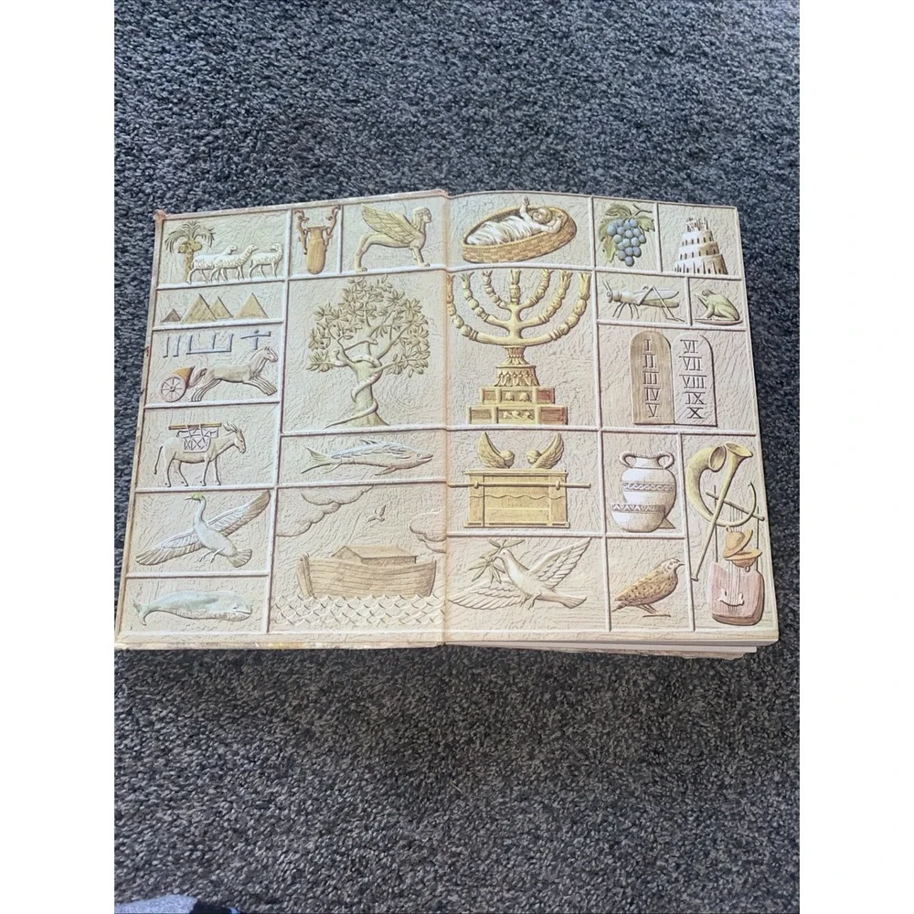 The Children's Bible by Golden Press Hardcover 1965 ACCEPTABLE Tenth Printing